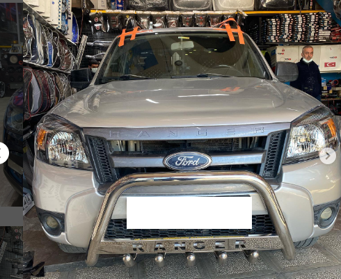 a.png FORD RANGER ÖN KROM KORUMA - Görsel 1