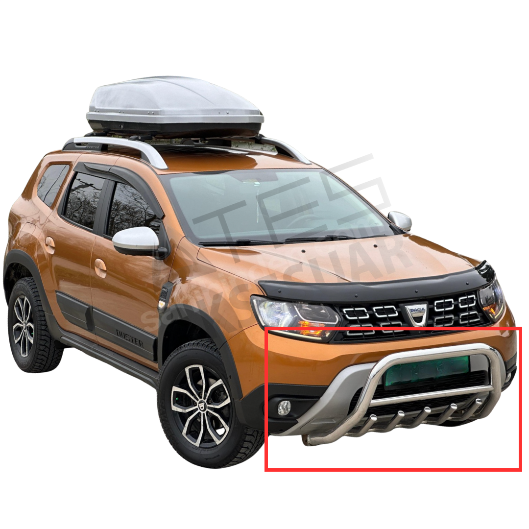 dacia-duster-krom-fildisi-on-koruma.png Dacia Duster Krom Ön Koruma Fildişi Model - Görsel 1