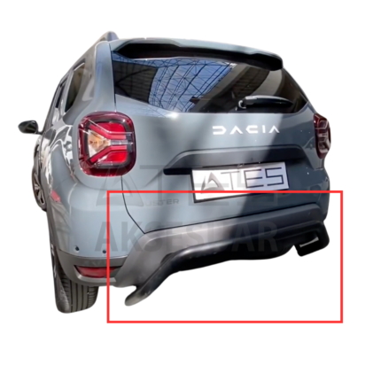 Dacia Duster Arka Koruma Siyah