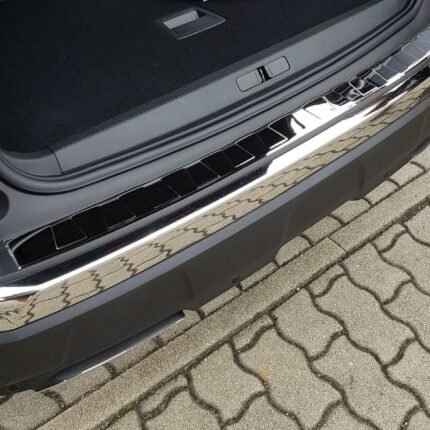 Dacia Duster Arka Tampon Koruması Paslanmaz Çelik 2010-2017