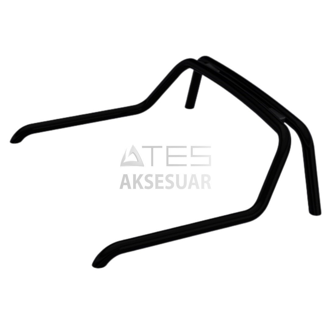 flow-black-pickup-boru-tip-rollbar-9.jpg NISSAN NAVARA 2005-2016 FLOW BLACK PİCKUP BORU TİP ROLLBAR - Görsel 1