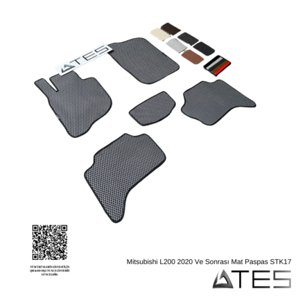 Mitsubishi L200 2020 ve Üzeri  Mat Paspas