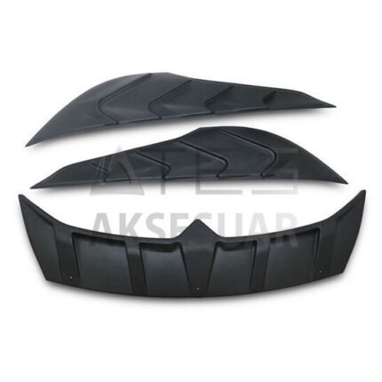 Mitsubishi L200 Dragon Ön Kaput Rüzgarlığı 3 Parça 2020 ve Sonrası