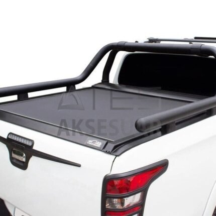 Mitsubishi L200 Omback Sürgülü Bagaj Kapama (Plastik Rollbarlı İçin) Siyah 2020 ve Sonrası