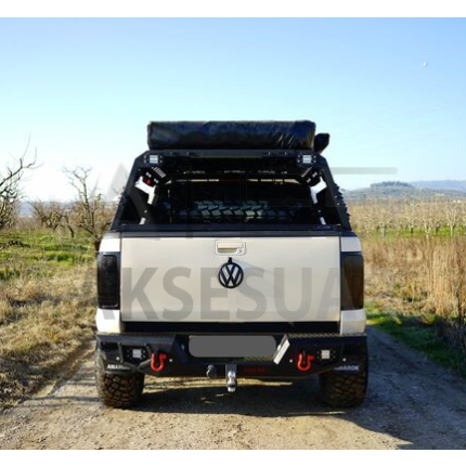 Mitsubishi L200 Dakar V2 Çelik Arka Tampon Sensörsüz 2020 ve Sonrası