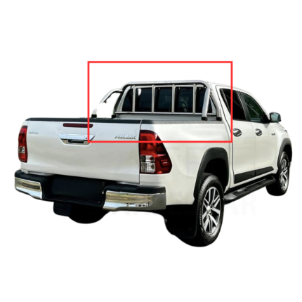 Toyota Hilux  Krom Rollbar Cam Korumalı