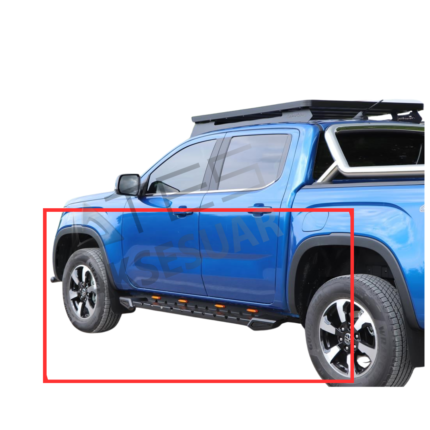 Volkswagen Amarok Metal Ledli Yan Basamak