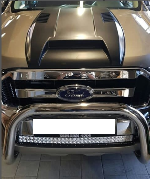 w1.png Ford Ranger ÖN KROM KORUMA - Görsel 1