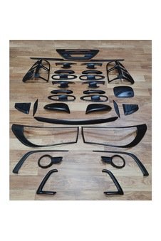 Ducki Hilux Revo 2017-2019 Black Edition Çerçeve Seti