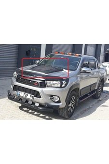 Toyota Hilüx Vigo-Revo 20122015Kaput Kaplama Kabartma Scoop