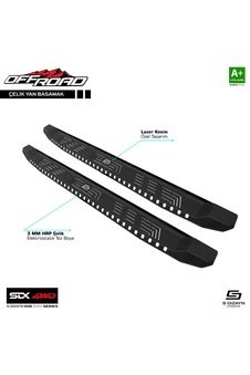IMG-2522619834777745472.jpg S-Dizayn SDX 4WD Off Road Toyota Hilux 8 Çelik Yan Basamak 195 Cm - Görsel 1