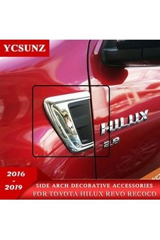 Toyota Hilüx Revo 2015Yan Sinyal Çerçeve Krom 2 Parça
