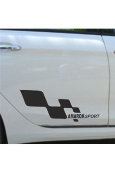 Volkswagen Amarok Yan Sport Oto Sticker Yapıştırma 2 Adet