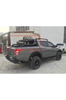 Mitsubishi L200 2008Üzeri Canyon Rollbar Siyah Prb28 Aqm Marka