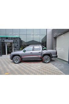 IMG-6296240297717609068.jpg Vw Amarok Premium Siyah Yan Basamak - Görsel 1