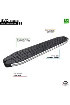 Vw Amarok Evo Krom Yan Basamak 203 Cm 2010 Üzeri
