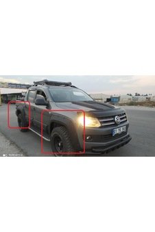 Vw Volkswagen Amarok Dodik Seti 4Parça Fiberglass