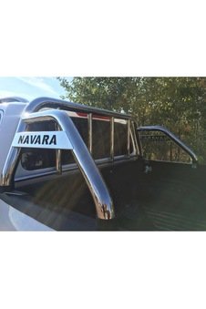 Navara 2014 2015 2016 2017 2018 Kasa - Arka Cam Korumalı Rol Bar