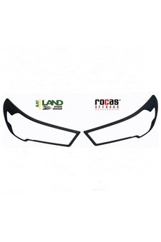 Toyota Hilux Far Çerçevesi Siyah 2020 - 2022 Ledli Farlı Model