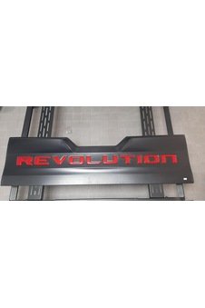 Toyota Hilüx 2015 Sonrası Bagaj Kapagı Kabartma Mat Siyah