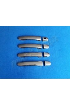 IMG-8561565162605249093.jpg Toyota Hilux Krom Kapı Kolu 2006-2014 4 Kapı Paslanmaz Çelik - Görsel 1