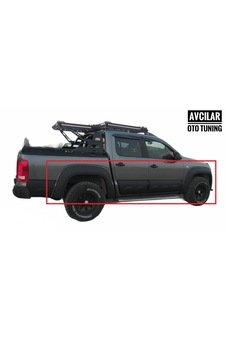 Volkswagen Amarok 8 Parça Dodik Seti Mat Siyah