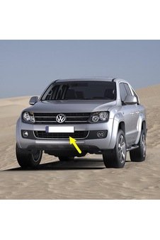 IMG-9030630625726820697.jpg VW Amarok 2013-2016 Ön Tampon Orta Izgara Krom Çıtalı 2HH853677 - Görsel 1
