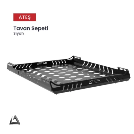 Ateş Tavan Sepeti Siyah