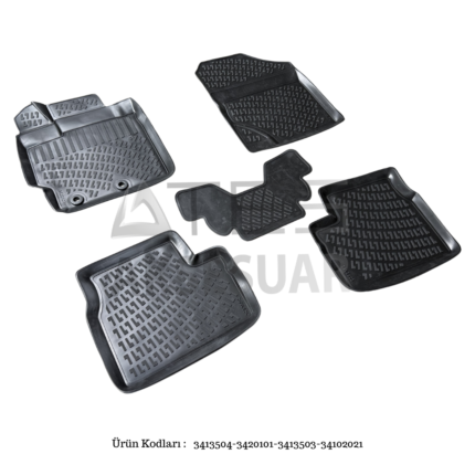 Havuzlu Paspas - Ürün Kodları 3413504 / 3420101 / 3413503 / 3410202