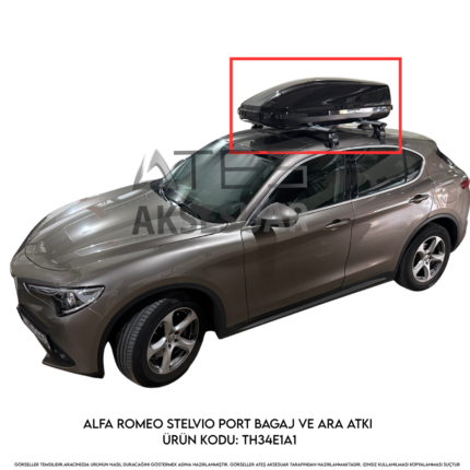 Alfa Romeo Stelvio Port Bagaj ve Ara Atkı