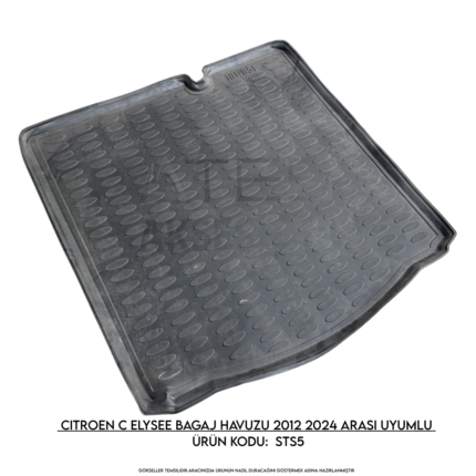 Citroën C-Elysee Bagaj Havuzu 2012–2024