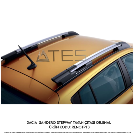 Dacia Sandero Stepway Tavan Çıtası Orjinal