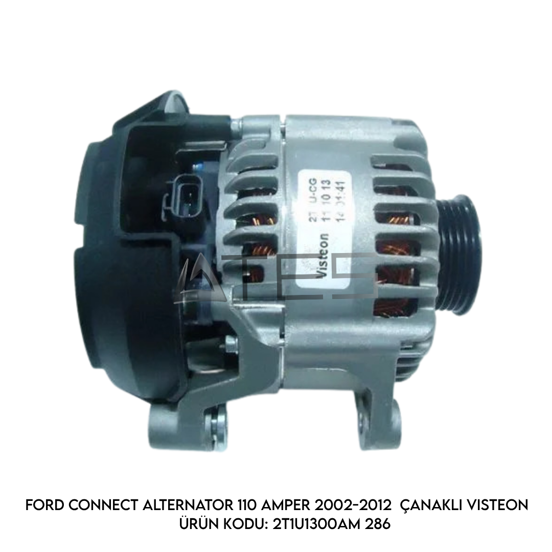 ford-connect-alternator-110-amper-2002-2012-canakli-visteon-2T1U1300AM-13200.png Ford Connect Alternatör 110 Amper 2002 2012 Çanaklı Visteon 2T1U1300AM - Görsel 1