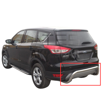 Ford Kuga 2015 Arka Koruma Krom - Görsel 2