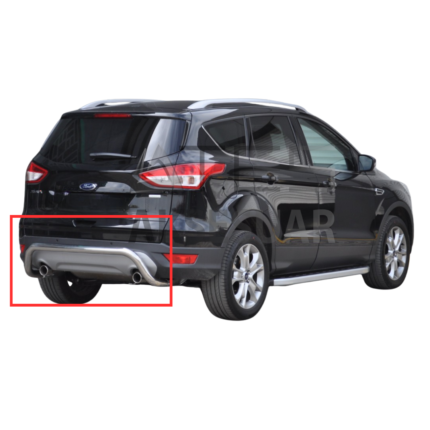 Ford Kuga 2015 Arka Koruma Krom - Görsel 4
