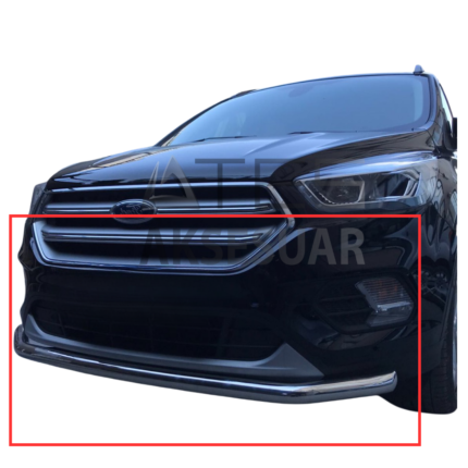 Ford Kuga 2015 Ön Koruma Krom - Görsel 2