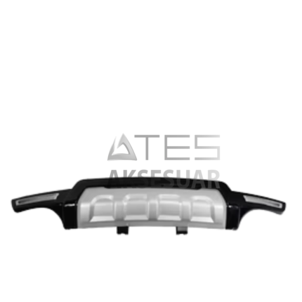 Hyundai Santa Fe Arka Tampon Korumasi 2007 2009 STKKORE26