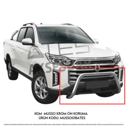 KGM Musso Krom Ön Koruma