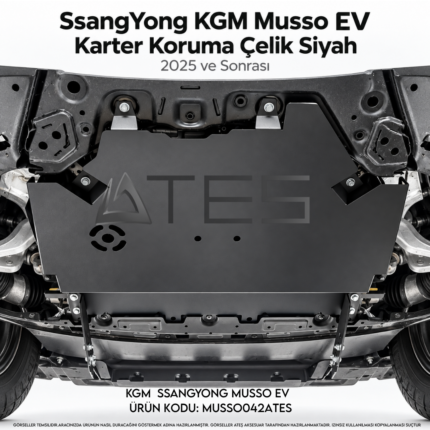 KGM SsangYong Musso EV Karter Koruma Demiri