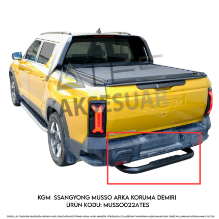 KGM SsangYong Musso Arka Koruma