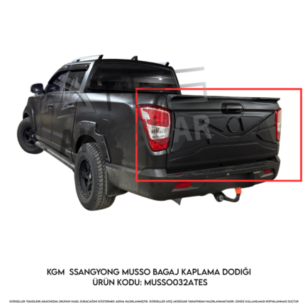 KGM SsangYong Musso Bagaj Kaplama Dodiği