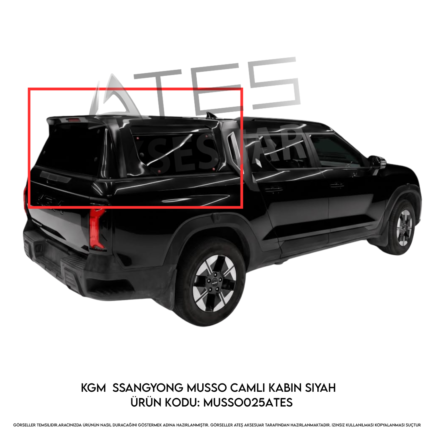 KGM SsangYong Musso Camlı Kabin