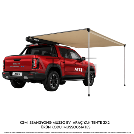 KGM SsangYong Musso EV Araç Yan Tente 2x3
