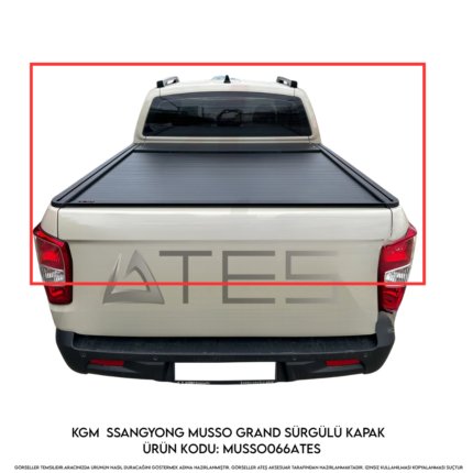 KGM SsangYong Musso Grand Sürgülü Kapak