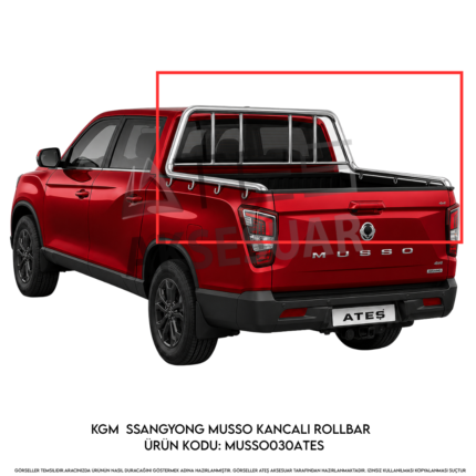 KGM SsangYong Musso Kancalı Rollbar