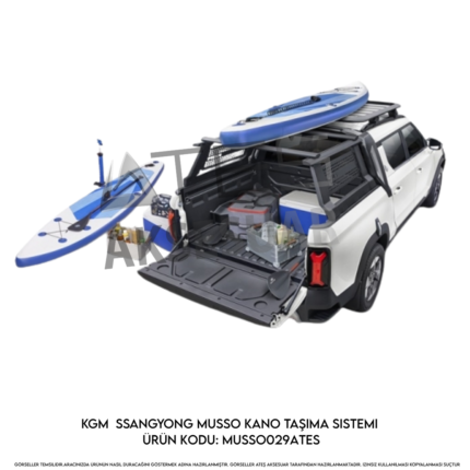 KGM SsangYong Musso Kano Taşıma Sistemi