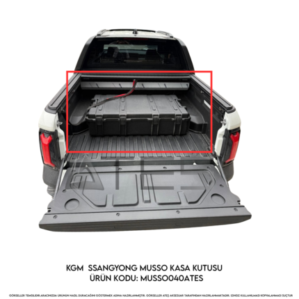 KGM SsangYong Musso Kasa Kutusu