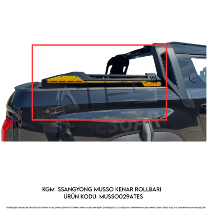 KGM SsangYong Musso Kenar Rollbarı