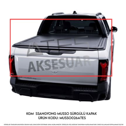 KGM SsangYong Musso Sürgülü Kapak