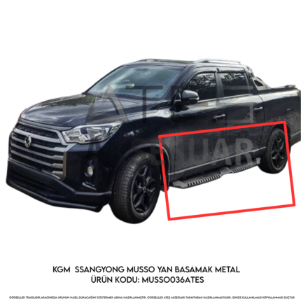 KGM SsangYong Musso Yan Basamak (Görsel 2)